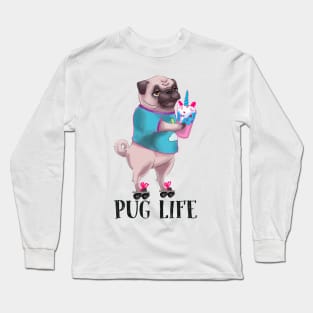 Pug Life Long Sleeve T-Shirt